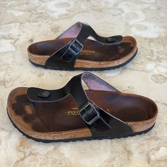 Birkenstock Gizeh Birko-Flor - Black - Picture 6 of 13